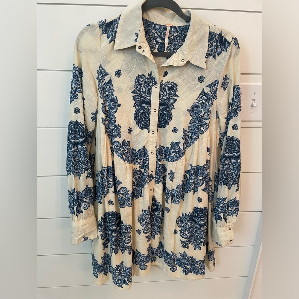 Free people mini dress with pockets